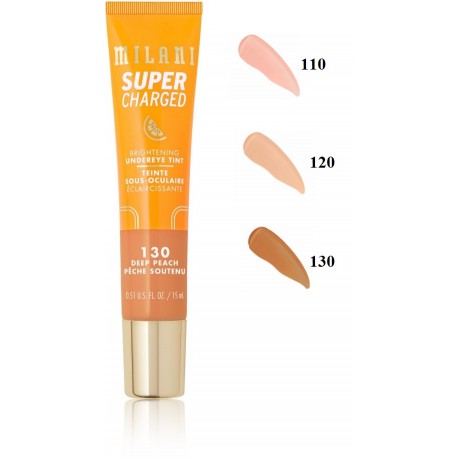 Milani Supercharged Brightening Under Eye Tint Concealer paakių maskuoklis 15 ml.