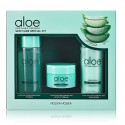 Holika Holika Set Aloe Soothing Essence Skin Care Special Kit rinkinys (50 ml. tonikas + 20 ml. kremas + 50 ml. emulsija)