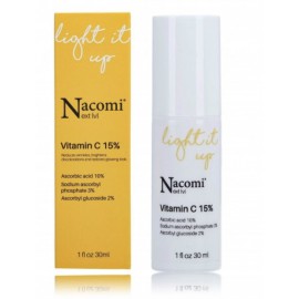 Nacomi Next Level Light It Up Vitamin C 15% skaistinantis veido serumas