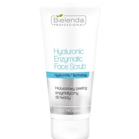 Bielenda Professional Hyaluronic Enzymatic Face Scrub veido šveitiklis su hialurono rūgštimi