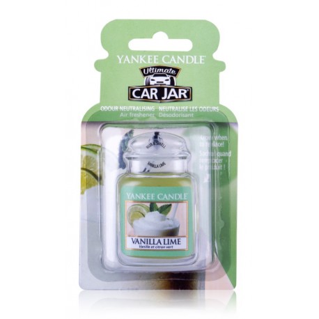 Yankee Candle Vanilla Lime gaiviklis automobiliui