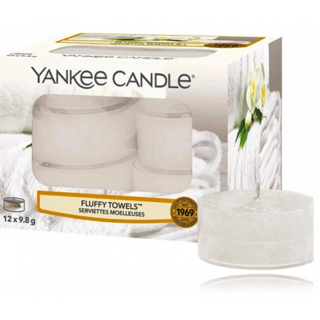 Yankee Candle Fluffy Towels aromatinė žvakė