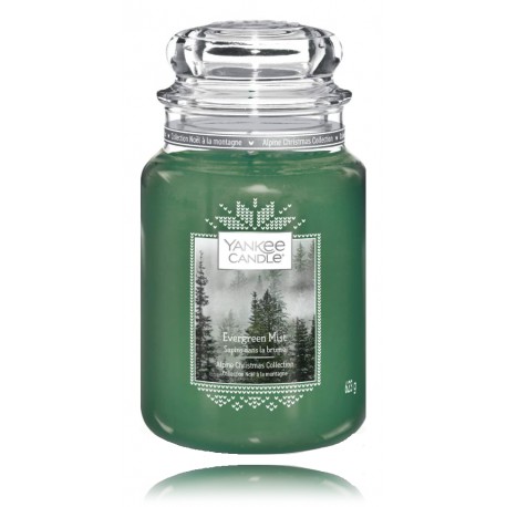 Yankee Candle Evergreen Mist aromatinė žvakė