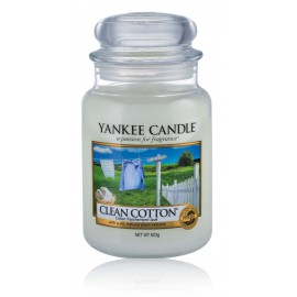 Yankee Candle Clean Cotton aromatinė žvakė