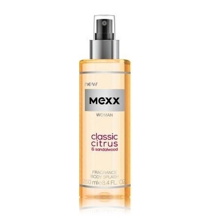 Mexx Woman Classic Citrus & Sandalwood Body Mist kūno dulksna