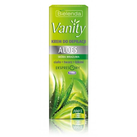 Bielenda Vanity Aloe Hair Removal Cream крем для депиляции для чувствительной кожи