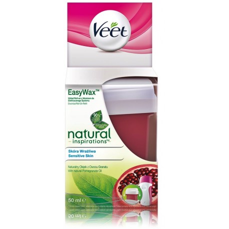 Veet Natural Inspirations Easy Wax Refill depiliacinio vaško kasetė