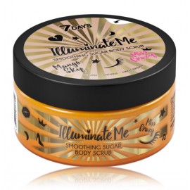 7DAYS Illuminate Me Smoothing Sugar Body Scrub Miss Crazy kūno šveitiklis