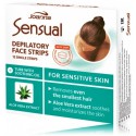 Joanna Sensual Face Wax Strips With Aloe Vera depiliuojamosios vaško juostelės veidui