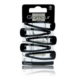 Заколки для волос GLAMOUR черные 5 шт.