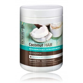 Dr. Sante Coconut Hair Mask drėkinamoji kaukė sausiems ir trapiems plaukams