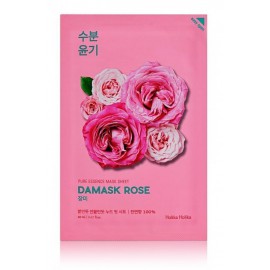 Holika Holika Pure Essence Mask Sheet Damask Rose jauninamoji lakštinė veido kaukė