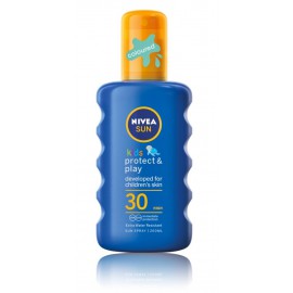 Nivea Sun Kids Protect & Play SPF30 apsauginis purškiklis nuo saulės vaikams