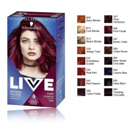 Schwarzkopf Live Intense Colour Permanent plaukų dažai