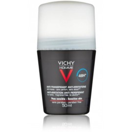 Vichy Homme Deo Antiperspirant Roll-on Sensitive rutulinis antiperspirantas vyrams