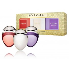 Bvlgari Omnia The Jewel Charms Collection rinkinys moterims (3 x 15 ml. EDT)