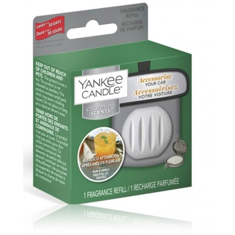 Yankee Candle Charming Scents Alfresco Afternoon automobilio kvapo papildymas