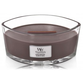 WoodWick Sueded Sandalwood aromatinė žvakė