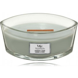 WoodWick Lavender & Cedar aromatinė žvakė