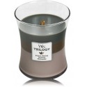 WoodWick TRILOGY Cozy Cabin aromatinė žvakė