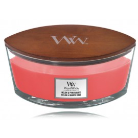 WoodWick Melon & Pink Quartz aromatinė žvakė