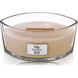 WoodWick White Honey aromatinė žvakė