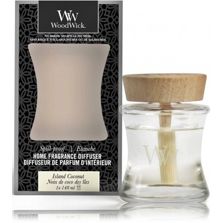 WoodWick Spill-Proof Island Coconut namų kvapas