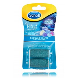 Scholl Velvet Smooth скраб для ног с морскими минералами