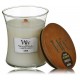 WoodWick Linen aromatinė žvakė