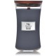 WoodWick Indigo Suede aromatinė žvakė