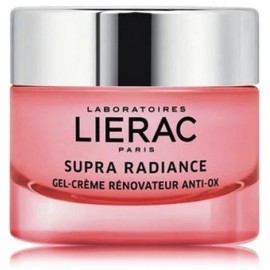 Lierac Supra Radiance Anti-Ox Renewing Gel-Cream atkuriantis veido gelis-kremas brandžiai odai