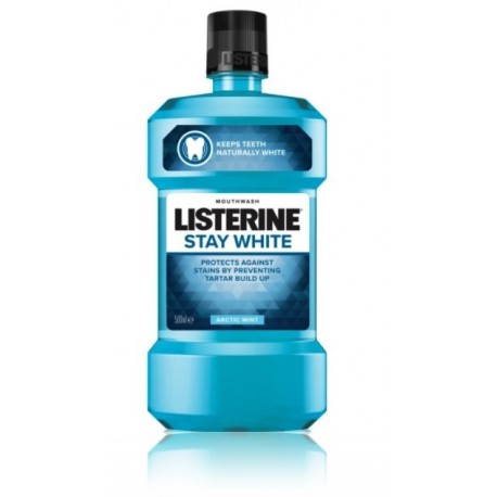 Listerine Stay White balinamasis burnos skalavimo skystis