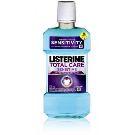 Listerine Total Care Sensitive burnos skalavimo skystis