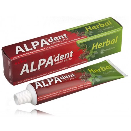 ALPA-dent Herbal dantų pasta su mikrodalelėmis