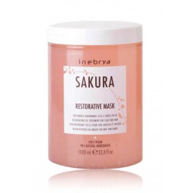 Inebrya Sakura Restorative Mask atkuriamoji galvos odos ir plaukų kaukė