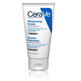CeraVe Moisturising Cream drėkinamasis veido ir kūno kremas sausai/labai sausai odai