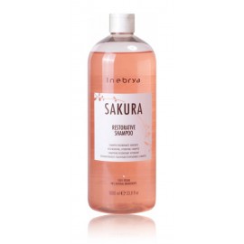 Inebrya Sakura Restorative Shampoo atkuriamasis plaukų šampūnas