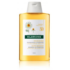 Klorane Chamomile Blond Highlights šampūnas šviesiems plaukams