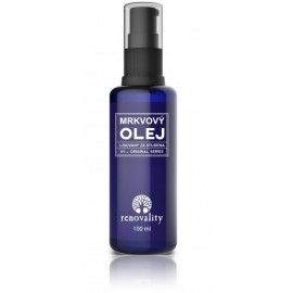 Renovality Carrot Oil šalto spaudimo morkų aliejus