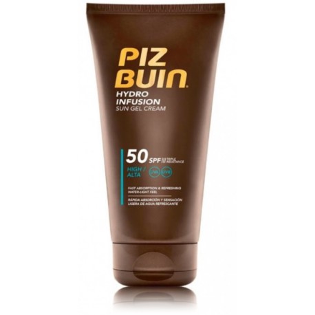 Piz Buin Hydro Infusion SPF50 drėkinamasis kūno gelis nuo saulės