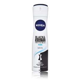 Nivea Invisible Black & White Pure purškiamas antiperspirantas moterims