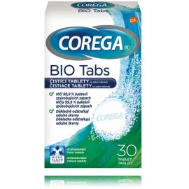 Corega Bio Tabs protezų valymo tabletės