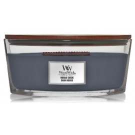 WoodWick Indigo Suede aromatinė žvakė