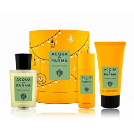 Acqua Di Parma Colonia Futura rinkinys vyrams ir moterims (100 ml. EDC + 75 ml. dušo gelis + 50 ml. dezodorantas)