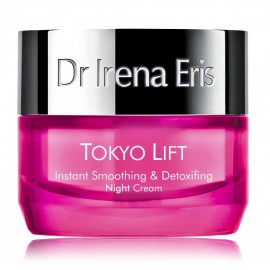 Dr Irena Eris Tokyo Lift Instant Smoothing & Detoxifing Night Cream naktinis veido kremas