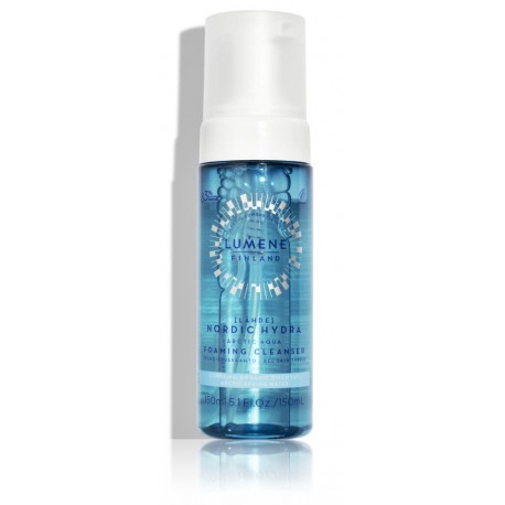 Lumene Lahde Arctic Aqua Foaming Cleanser valomosios putos veidui