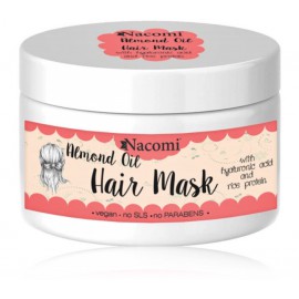 Nacomi Almond Oil Hair Mask drėkinamoji kaukė plaukams