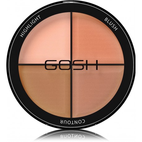 Gosh Contour'n Strobe Kit 4in1 kontūravimo paletė