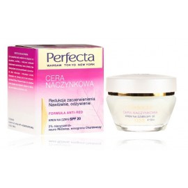 Perfecta Capillary Anti-Redness SPF20 dieninis veido su išsiplėtusiais kapiliarais kremas