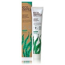 Ecodenta Organic Whitening Toothpaste balinanti dantų pasta su spirulina